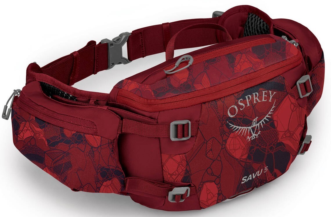 Сумки Сумка поясная Osprey Savu 5, Claret Red Savu_5_S21_Side_Claret_Red_web.jpg