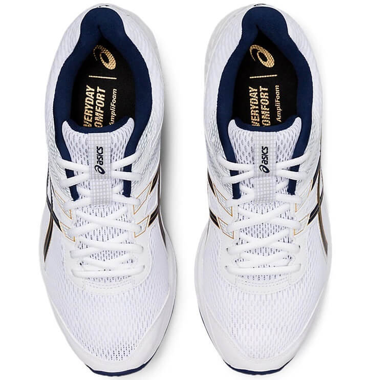 Asics Gel Contend 6 кроссовки для бега мужские белые - 4