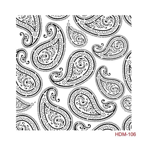 трафарет, пластик HDM-106, 25*25см