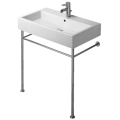 Duravit Vero 30661000 Металлическая консоль регулировка по высоте + 50 мм, хром для умывальника фото