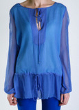 Блуза из шелка BLUGIRL BLUMARINE