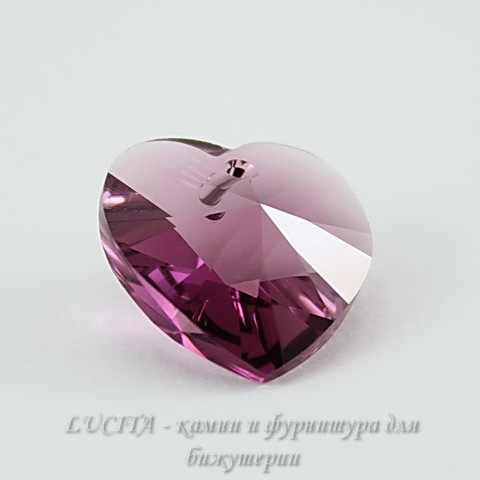 6202/6228 Подвеска Сваровски Сердечко Amethyst (18х17,5 мм) ()