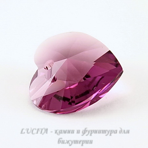 6202/6228 Подвеска Сваровски Сердечко Amethyst (18х17,5 мм) ()