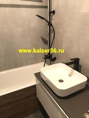 Смеситель KAISER Elite 01111-2 черный матовый высокий для раковины фото от Александра (г.Пушкино)