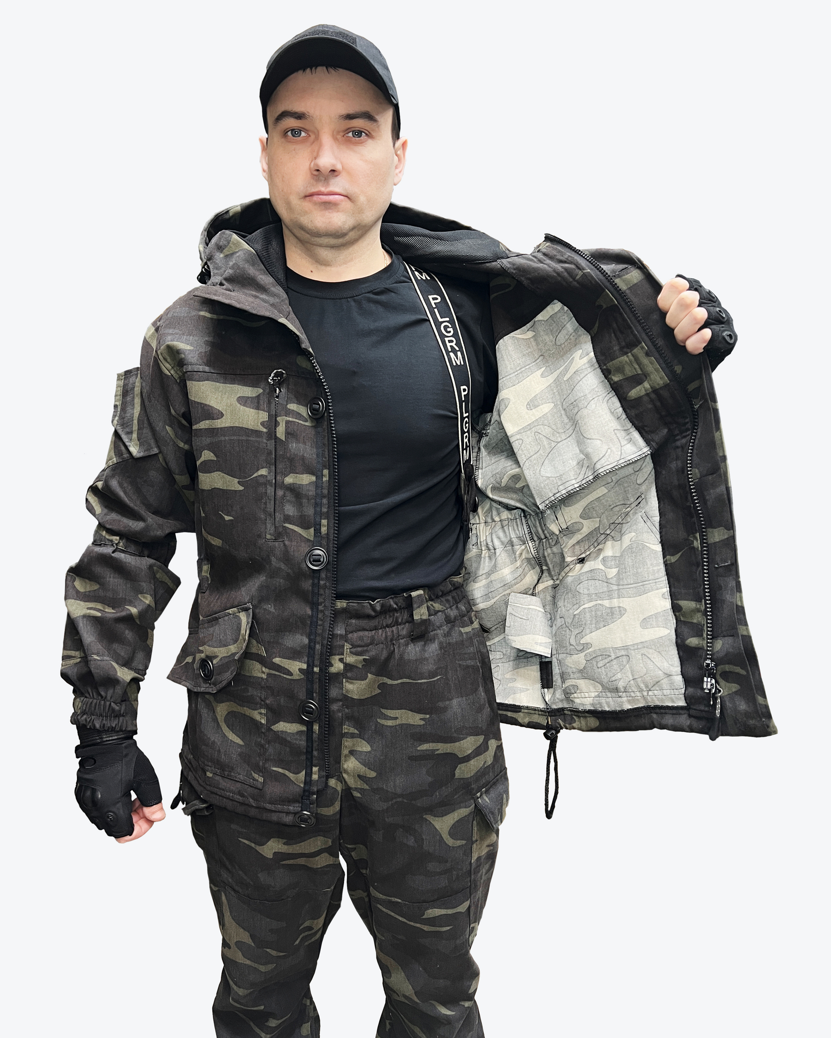Костюм горка 5 Черный Нато Лето