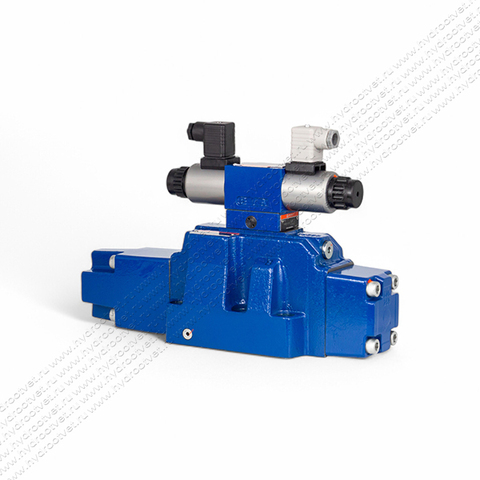 Фото 4WRZ25W6-220-7X/6EG24N9ETK4/D3V - Пропорциональный распределитель Ду25 без усилителя, номинальный расход 220 л/мин, схема W6, каналы управления ET - X и Y - внутренние