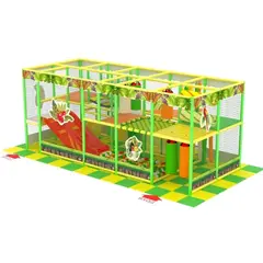 Детский игровой лабиринт «Бибигон» 14,4 м² (6,1*2,5*2.5м)