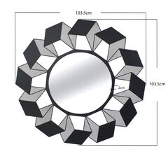 Зеркало Cubes Ø104cm
