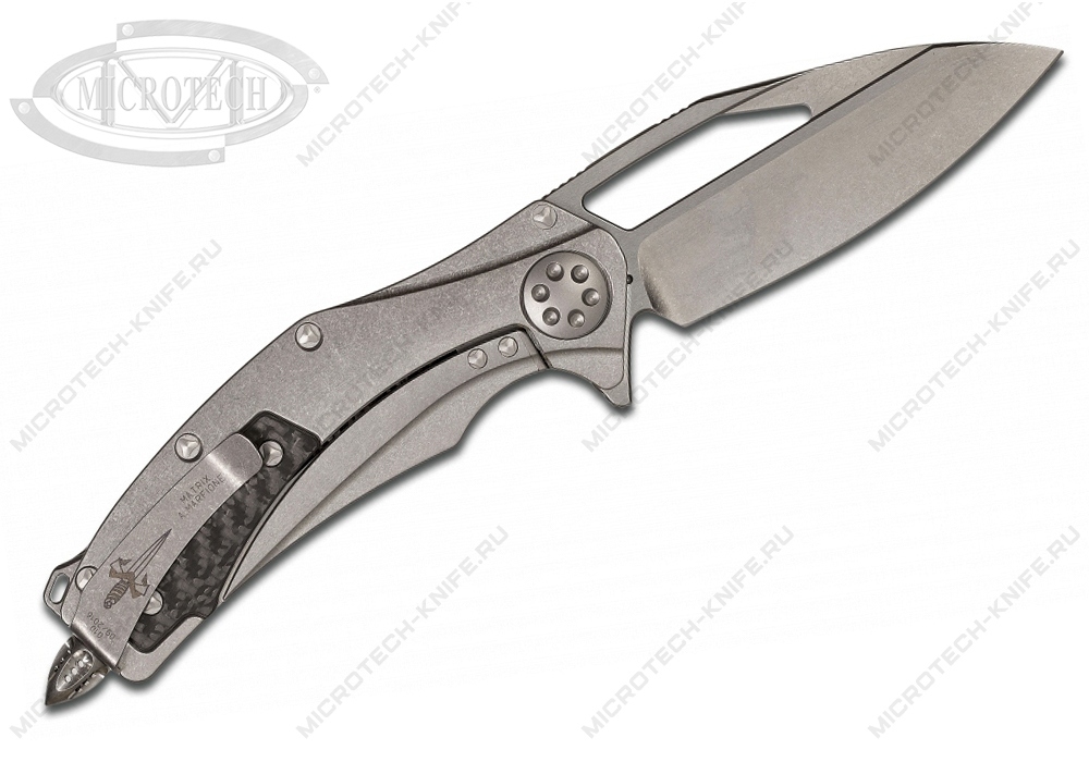 Нож Marfione Custom Matrix R Titanium / CF M390