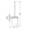 GROHE Essentials 40374BE1 Туалетный ершик