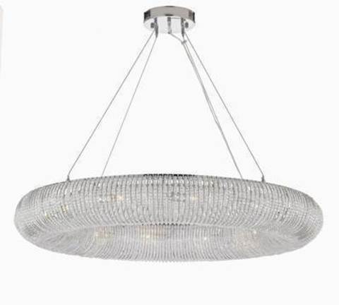 Люстра Crystal Halo серебро