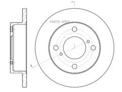 Диск тормозной G-brake  GR-01793
