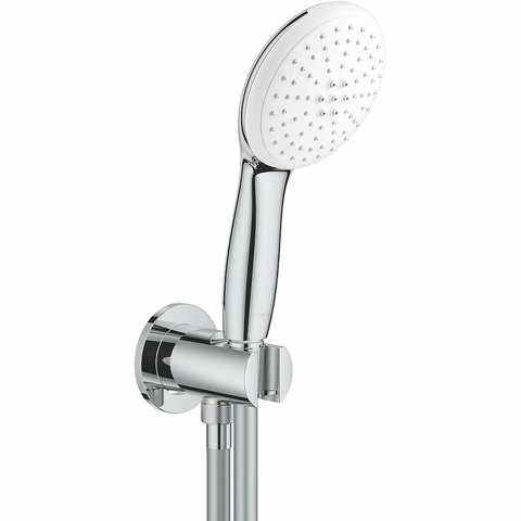 GROHE Tempesta 26406003 Ручной душ с держателем, 2 режима струи, хром (замена 26406001)