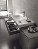 Geberit Xeno2 500.513.00.1 Тумба под раковину, 88x22x46.2см, Серый / Матовое покрытие