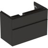 Geberit Smyle Square 500.354.JK.1 Тумба под раковину 88.4x61.7x47см, Темно-серый / Матовое покрытие