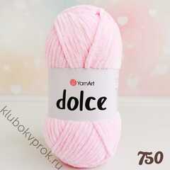 YARNART DOLCE 750, Нежно-розовый