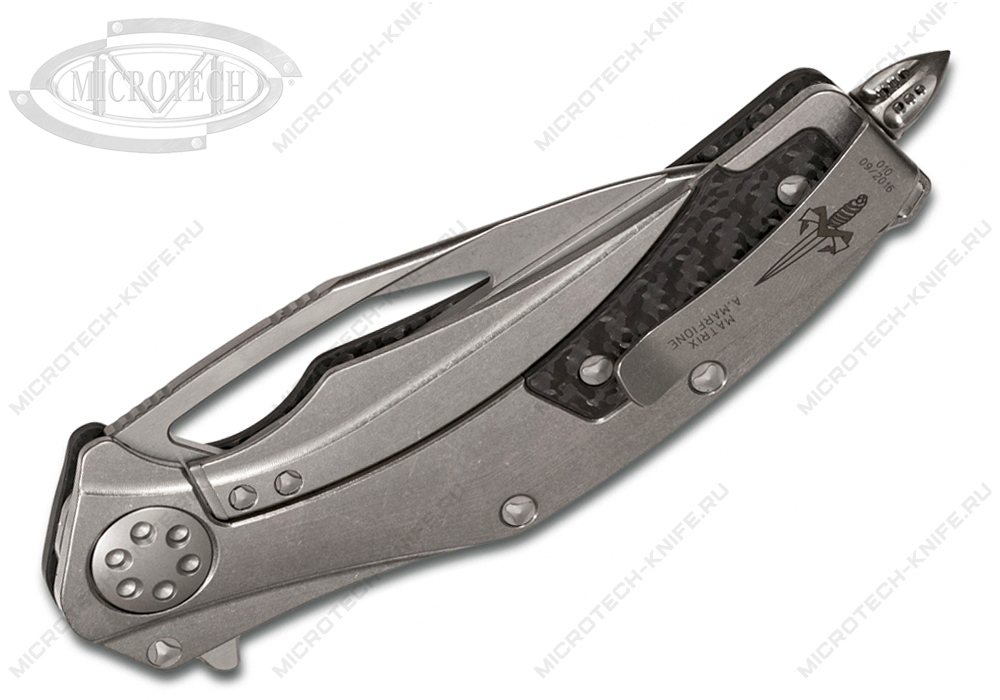 Нож Marfione Custom Matrix R Titanium / CF M390