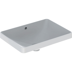 Geberit VariForm 500.736.01.2 Раковина встраиваемая в столешницу прямоугольной формы, 55х40 см, без отв. под смеситель, с отв. перелива фото
