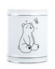Fixsen Teddy FX-600-3 Стакан, цвет: белый