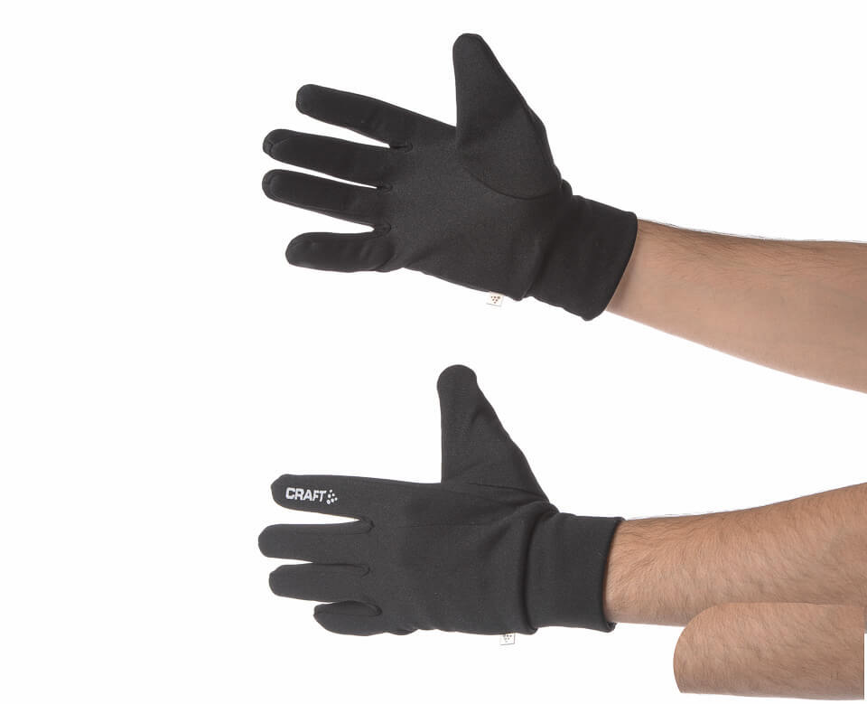 Комплект шапка +перчатки Craft Run Winter Thermal - 4