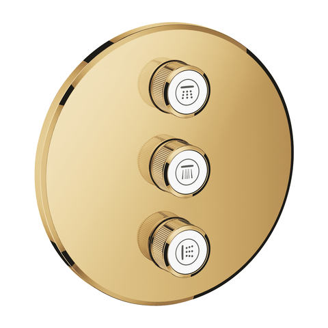 GROHE Grohtherm SmartControl 29122GL0 Переключатель встраиваемый на 3 потребителя