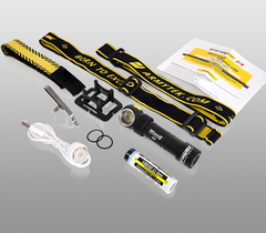 Мультифонарь светодиодный Armytek Wizard Pro v3 Magnet USB+18650, 2150 лм, теплый свет, аккумулятор