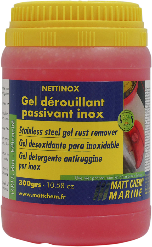 Stainless steel cleaner and rust remover Nettinox