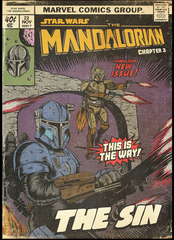 Постер "Star Wars: Mandalorian. Chapter 03 "The Sin"