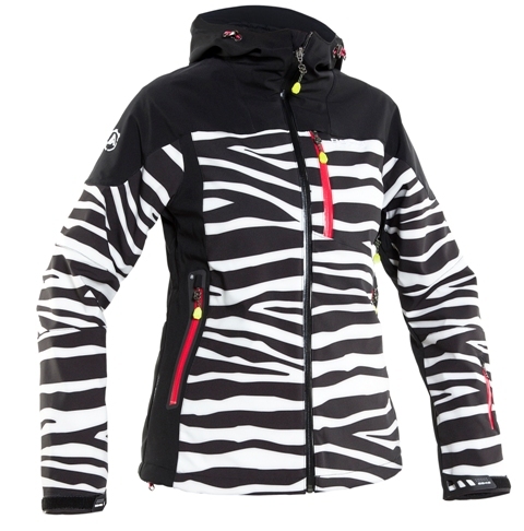 Горнолыжная Куртка 8848 Altitude TEKSAS женская BLACK ZEBRA