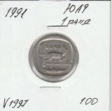 V1997 1991 ЮАР 1 ранд V1997 1991 ЮАР 1 ранд