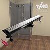 Timo Eco PC10-600 Декоративная решетка для желоба, цвет: нержавеющая сталь