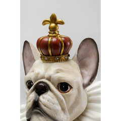 Фигура декоративная King Dog «Пёс-король» 33 см, Белый