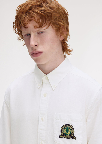 Рубашка FRED PERRY Tennis Badge Oxford Shirt