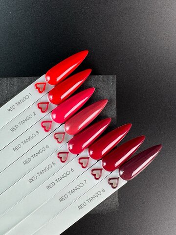 Гель-лак Bloom Red tango 01, 8 мл