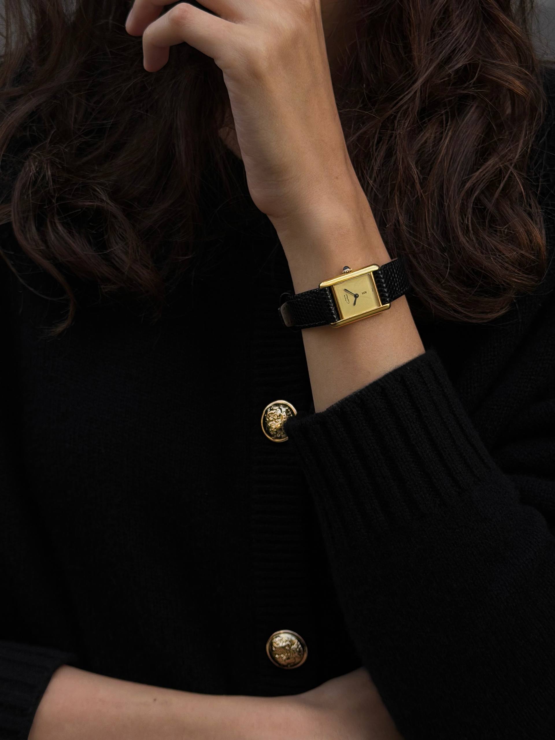 Редкие винтажные часы Cartier Tank🐥 — фото 7