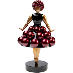 Фигура декоративная Primaballerina Pom «Прима-балерина с помпонами» 35 см, Фиолетовый