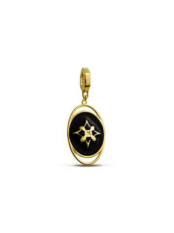 Подвеска Альсафи, серебро 925, позолота 18k