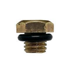 Пробка заливная шестигранная UNITED PARTS d9.5мм, М9.5х1.5мм для садовых насосов и насосных станций от 400/600 Вт (металл) (90-1334)
