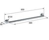 Remer Guest GS30BO Полотенцедержатель, цвет: белый матовый