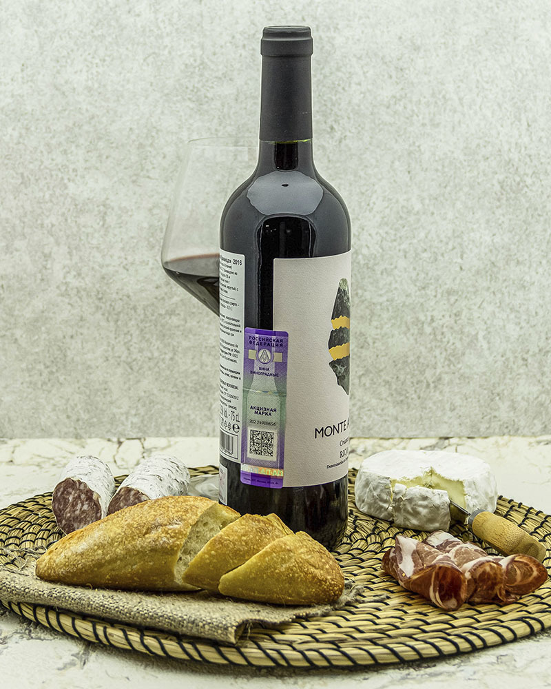 Вино Bodegas Del Medievo Монте Арайя Крианца Красное 2016 г.у. 13,5% 0,75 л, Испания