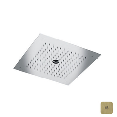 Almar E044258.HB Встраиваемый верхний душ 38х38 см, 2 типа струи, цвет латунь брашированная PVD фото