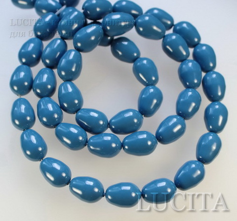 5821 Хрустальный жемчуг Сваровски Crystal Lapis грушевидный 11х8 мм ()