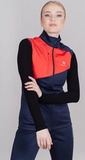 Женский разминочный жилет Nordski Premium Blueberry-Red W