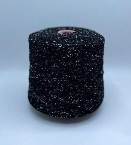 Biagioli Modesto(пр.Италия),art- Lapilli , 400м / 100 гр. 90%Кашемир 10%Полиамид(люрекс), цвет-Черный, арт.22116