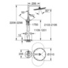 GROHE Essence 23741001 Душевая система напольная