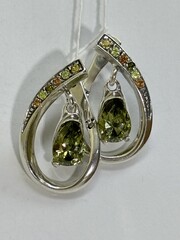 Дольче (серебряные серьги)