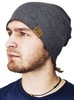 Картинка шапка-бини Skully Wear YZM-760-F grey - 9