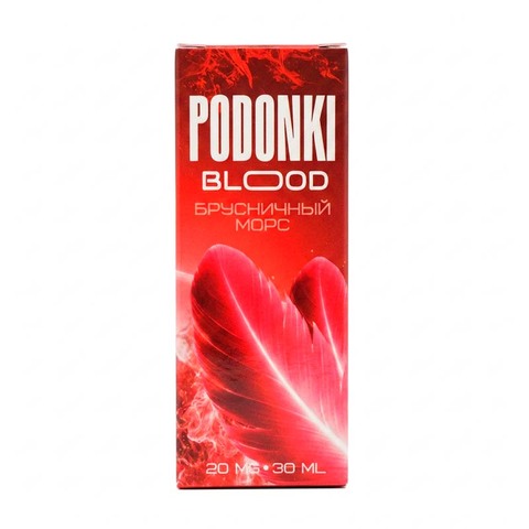 Жидкость PODONKI BLOOD Salt 2% HARD 30 ml - Брусничный морс