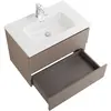BelBagno KRAFT 39-700/390-2C-SO-СO База под раковину подвесная с фрезерованными ручками по всей длине фасада с 2 выкатн. ящ.,Бежевый Мат.,700x395x500
