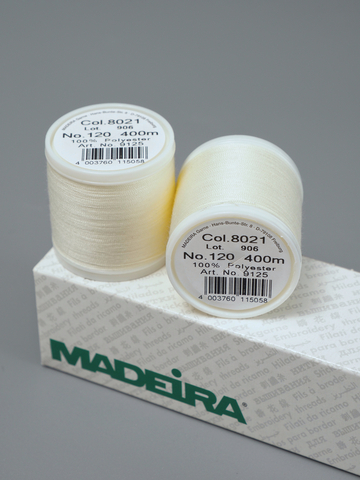 Нитки швейные Madeira aerofil №120 Col. 8021 шампань (400 м)
